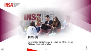 Les filières internationales de l'INSA Lyon