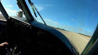 Landing On 25 Into Cyyq King Air