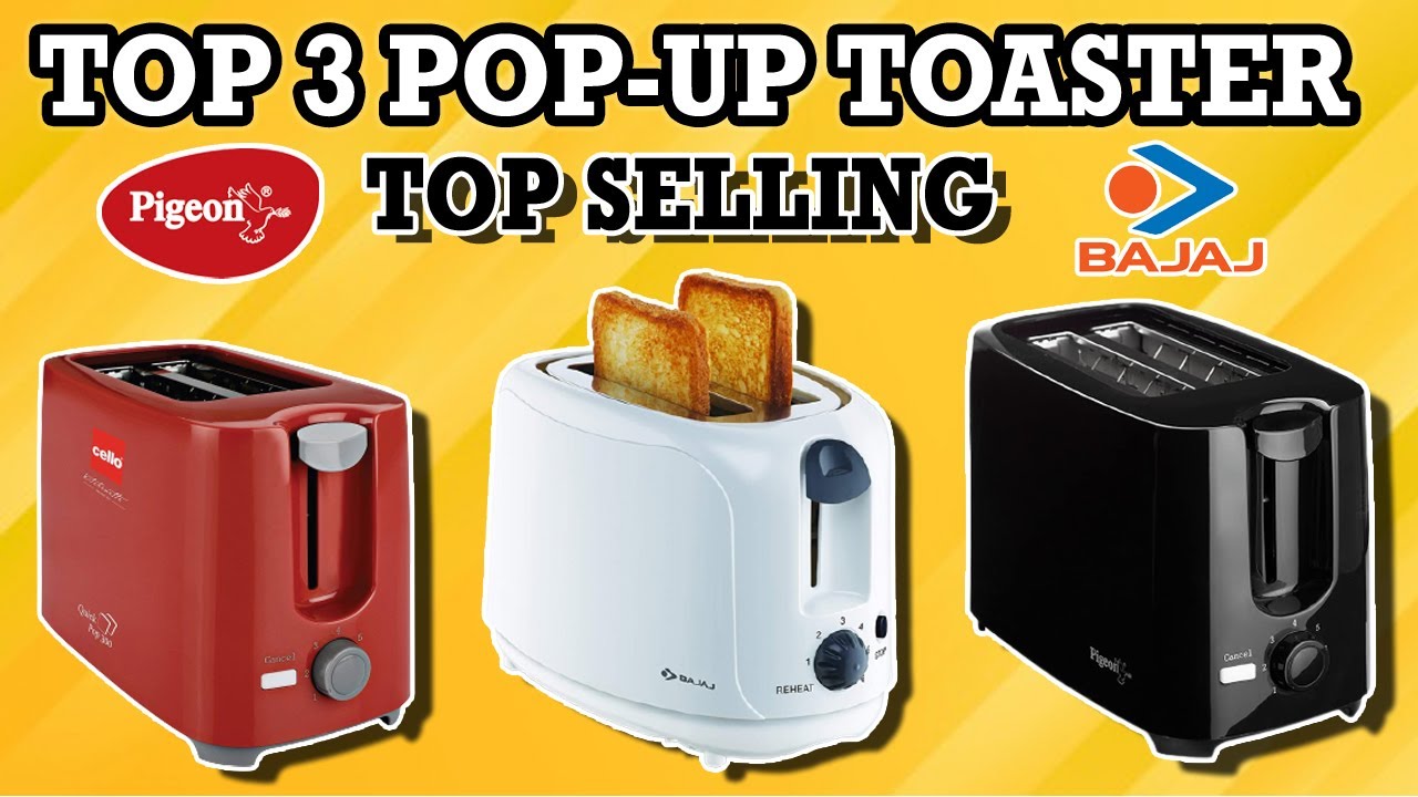 Top 3: Best Pop-Up Toaster in India 202 | Best 2 Slice Pop-Up Toaster | Pop-Up Toaster Buying Guide