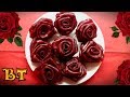 Как сделать розы из фруктовой пастилы