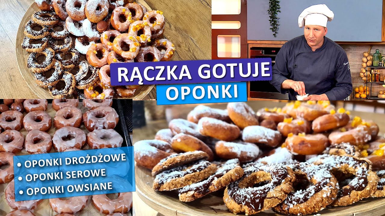 Rączka gotuje: karnawałowe oponki w trzech wersjach