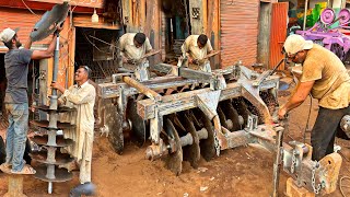 How Disc Harrow Are Manufactured || Production Process of Disc Harrow for Agriculture !