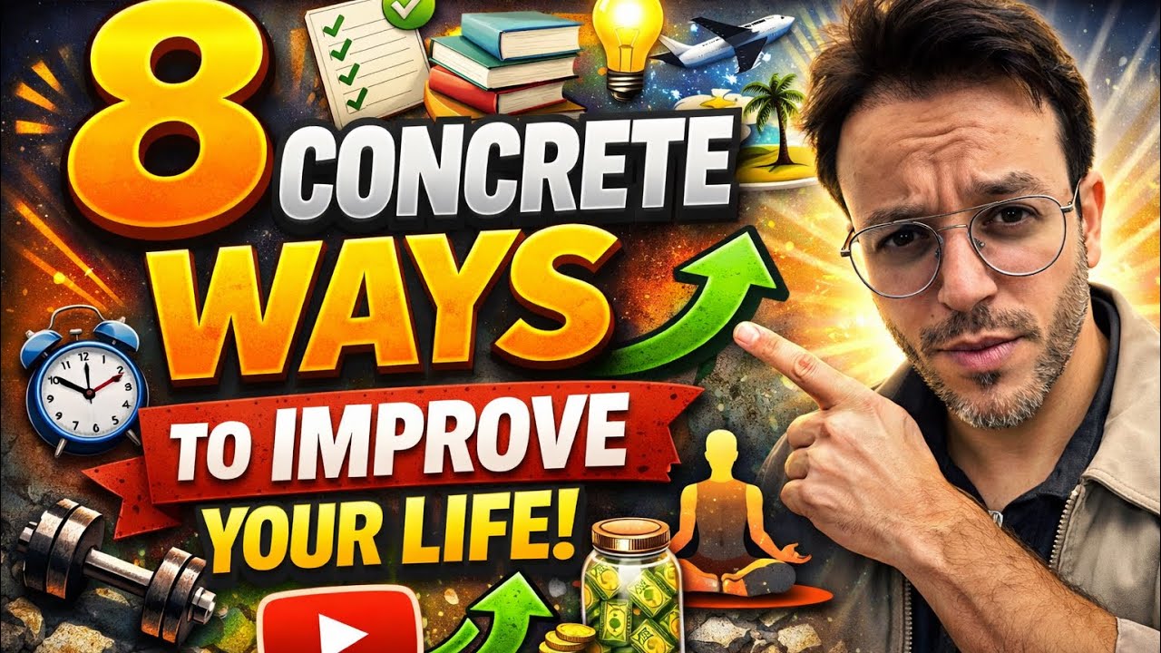 8 КОНКРЕТНЫХ СПОСОБОВ УЛУЧШИТЬ ЖИЗНЬ!