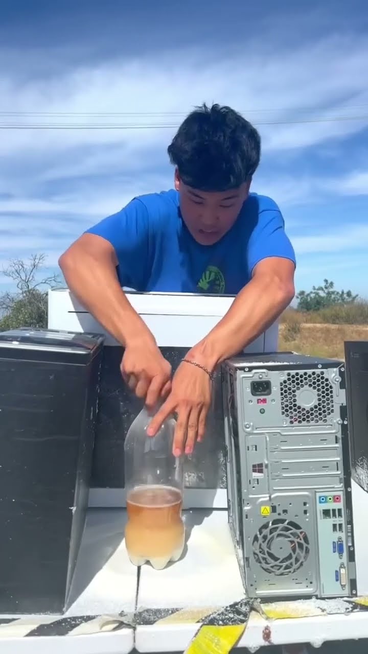 Coke Bottle Science Experiment VS Computers