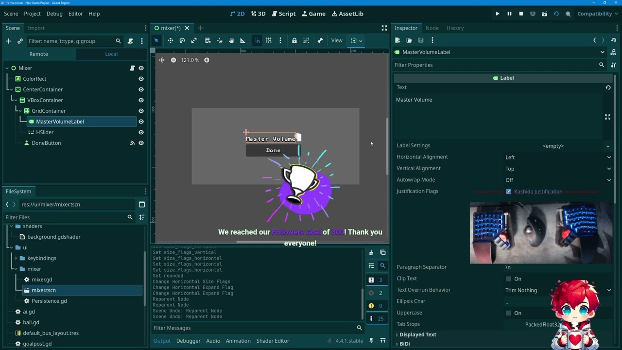 Creating Audio Sliders and Persistent Settings in Godot - Chill Sunday Morning Coding - Episode 9