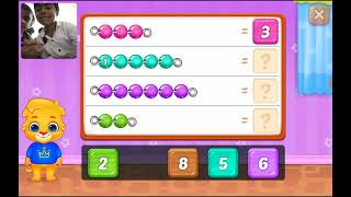 BPS Uppununthala students learning Numbers with Tab | Best App for Basic Maths learning screenshot 5