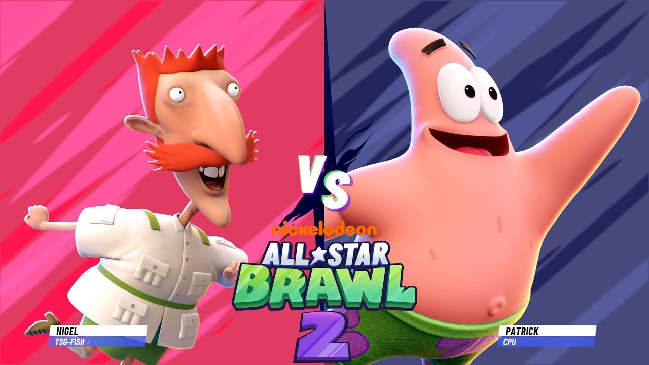 Nickelodeon All-Star Brawl 2 (PC) // Full Game 100% Walkthrough (Arcade - Nigel)