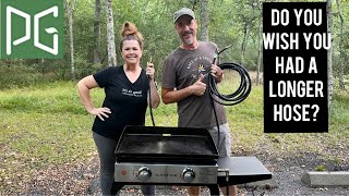 How to: RV Quick Connect Propane Hose Extension for Blackstone Griddle
