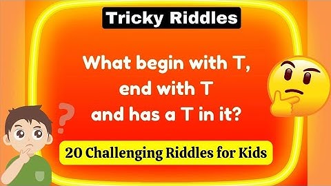 Tricky Riddles Quiz Challenge 🤔 20 Mind-Bending Riddles 🤯