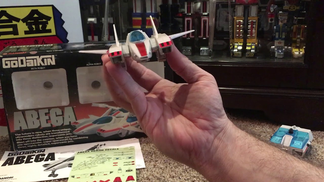 Bandai Popy Godaikin Abega 80s diecast Chogokin Japanese