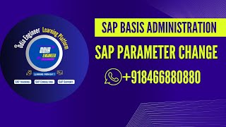 SAP Parameter Change from OS LEVEL ( Hands-on) | #saptraining #sap #odiaengineer #sapbasis