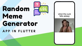 Random Meme Generator App In Flutter screenshot 5