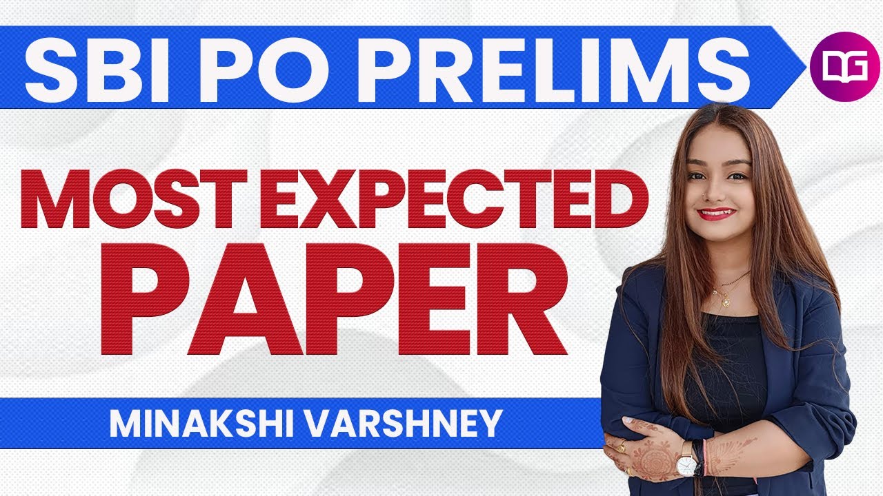 SBI PO Prelims 2023 | SBI PO Maths Most Expected Paper | PO Pre Quant ...