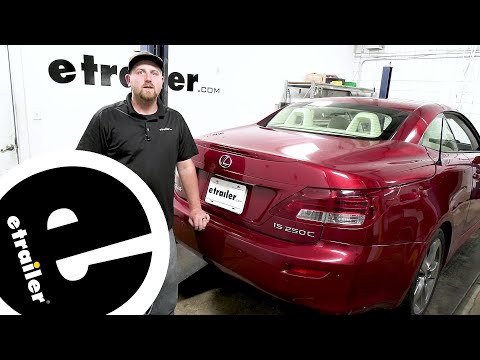 etrailer | Curt T-Connector Vehicle Wiring Harness Installation - 2010 Lexus IS 250