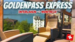 GOLDENPASS EXPRESS: Switzerland's Newest Panoramic Train Line – Everything You Need to Know by The Traveling Swiss – Alexis & Louis 34,092 views 9 months ago 3 minutes, 36 seconds