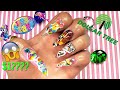 DOLLAR TREE LISA FRANK NAILS!! (USING ALL DOLLAR TREE NAIL SUPPLIES!!)