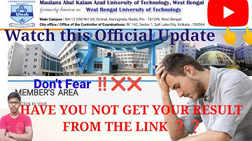 BIG OFFICIAL UPDATE ‼️😄💻MAKAUT EVEN SEM RESULT. # #makaut #evensemester #resultout #officialupdate 👆