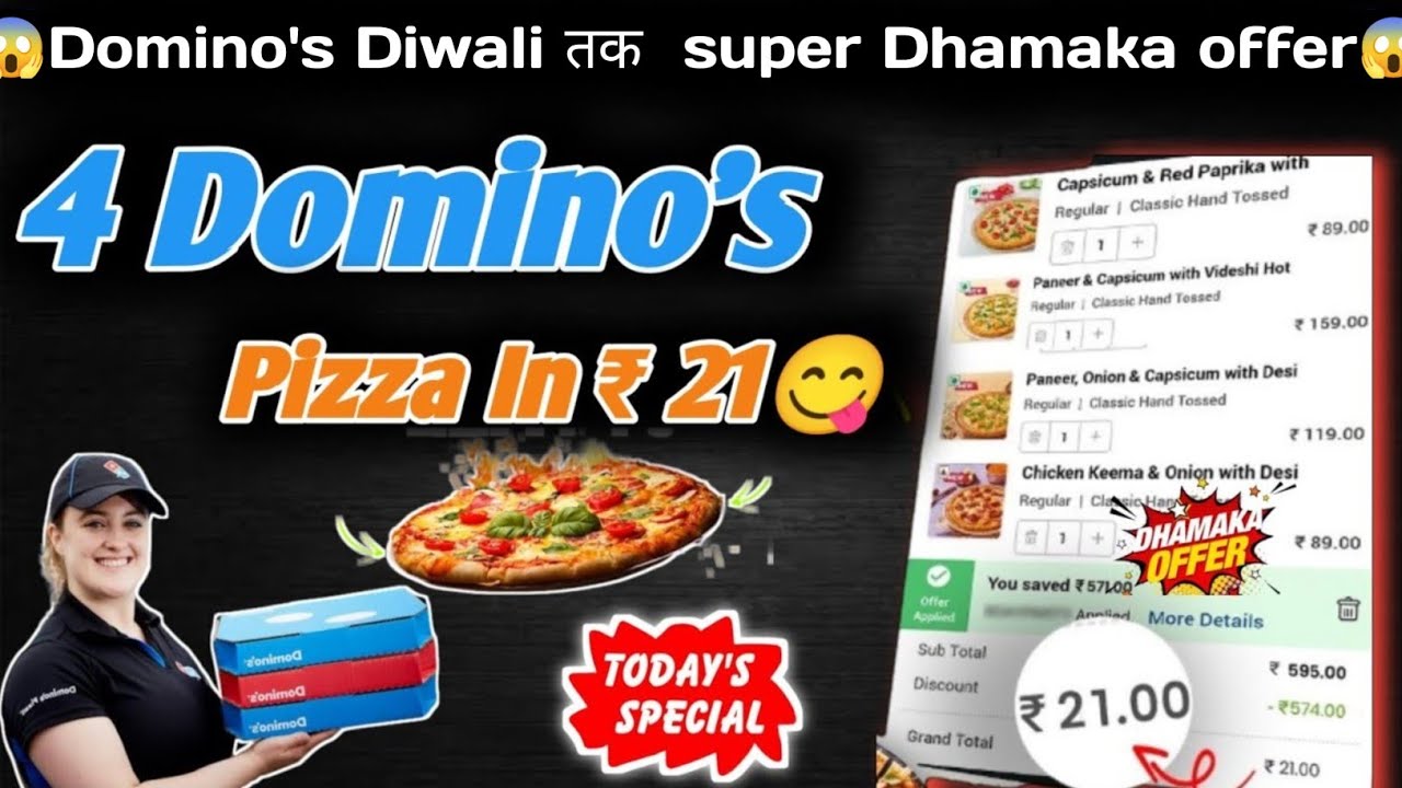Domino S Pizza Offer Coupon Code Today