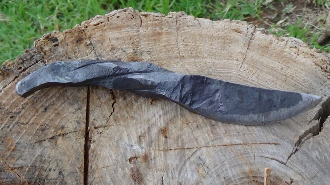BlacksmithingHow To Make A Pineapple Twist Knife YouTube