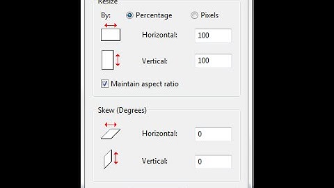 Resize Image With MS-Paint