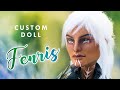 Fenris from Dragon Age II • Monster High OOAK • Custom Doll Tutorial