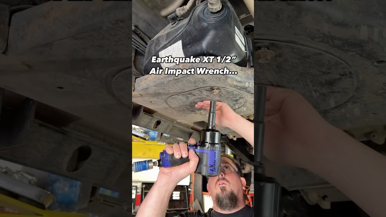 1/2 in. Composite Air Impact Wrench, Twin Hammer, 1200 ft-lbs, Blue