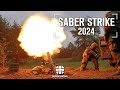 Verlegung im eiltempo saber strike 2024  bundeswehr