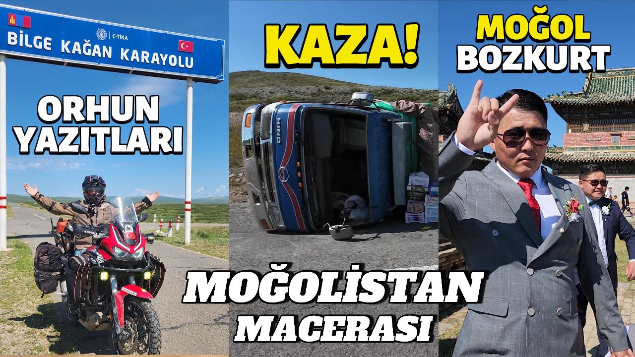 MOĞOLİSTAN MOTOSİKLET TURU  BİLGE KAĞAN KİTABELERİ  B-37 #moğolistan #altay #mongolia