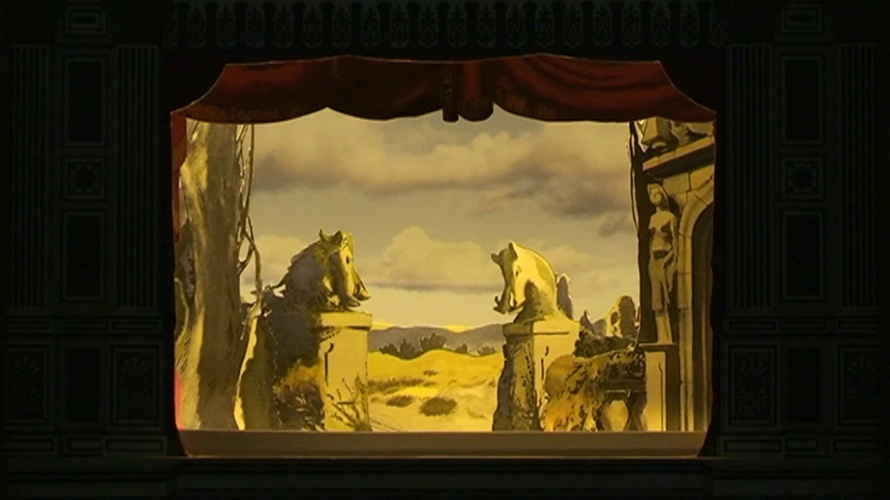 Munkebo Lillescene - (Modelteater) opfører i 2014 "Baskervilles Hund".