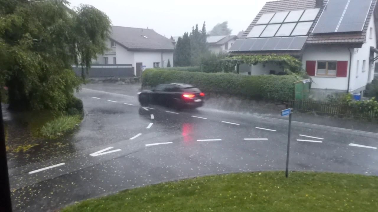 Sturm und Gewitter in Grabs/SG