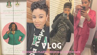 VLOG | 92nd NORTH ATLANTIC REGIONAL CONFERENCE // Alpha Kappa Alpha Sorority, INC. 💚💕