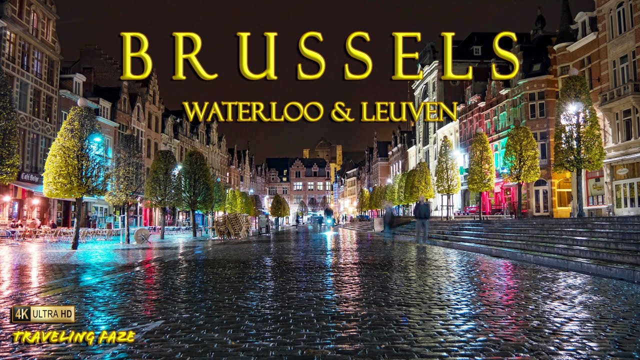 Touring Belgium in 4K: Quick Stops in Brussels, Waterloo, & Leuven!!