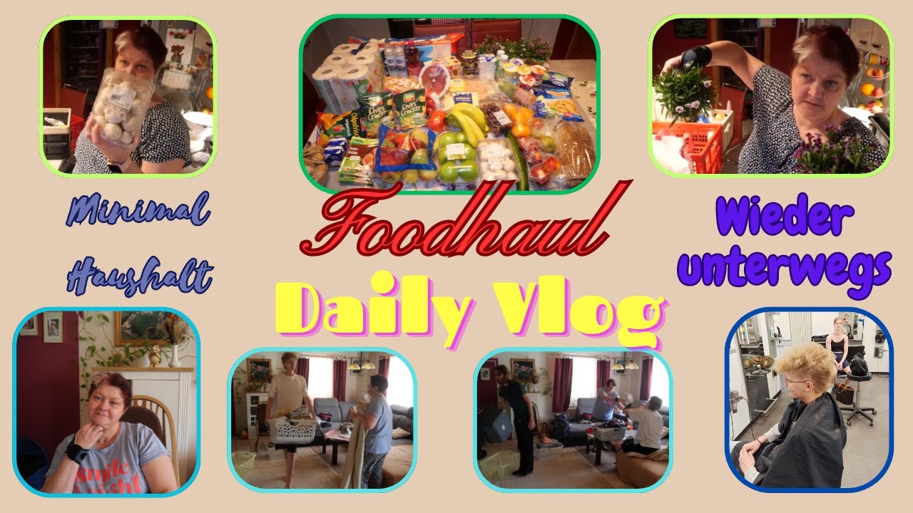 Daily Vlog / Kleiner Foodhaul /Haus-und-Gartenarbeit / Hähnchengeschnetzeltes mit Pilzen /Mamaalltag