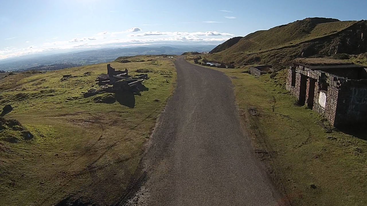 Clee hills drone