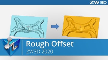 ZW3D 2020: Rough Offset