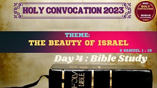DAY 4 || Bible Study || 03 Nov 2023 || Holy Convocation 2023 | | Moriah Prayer House, Korba C.G.