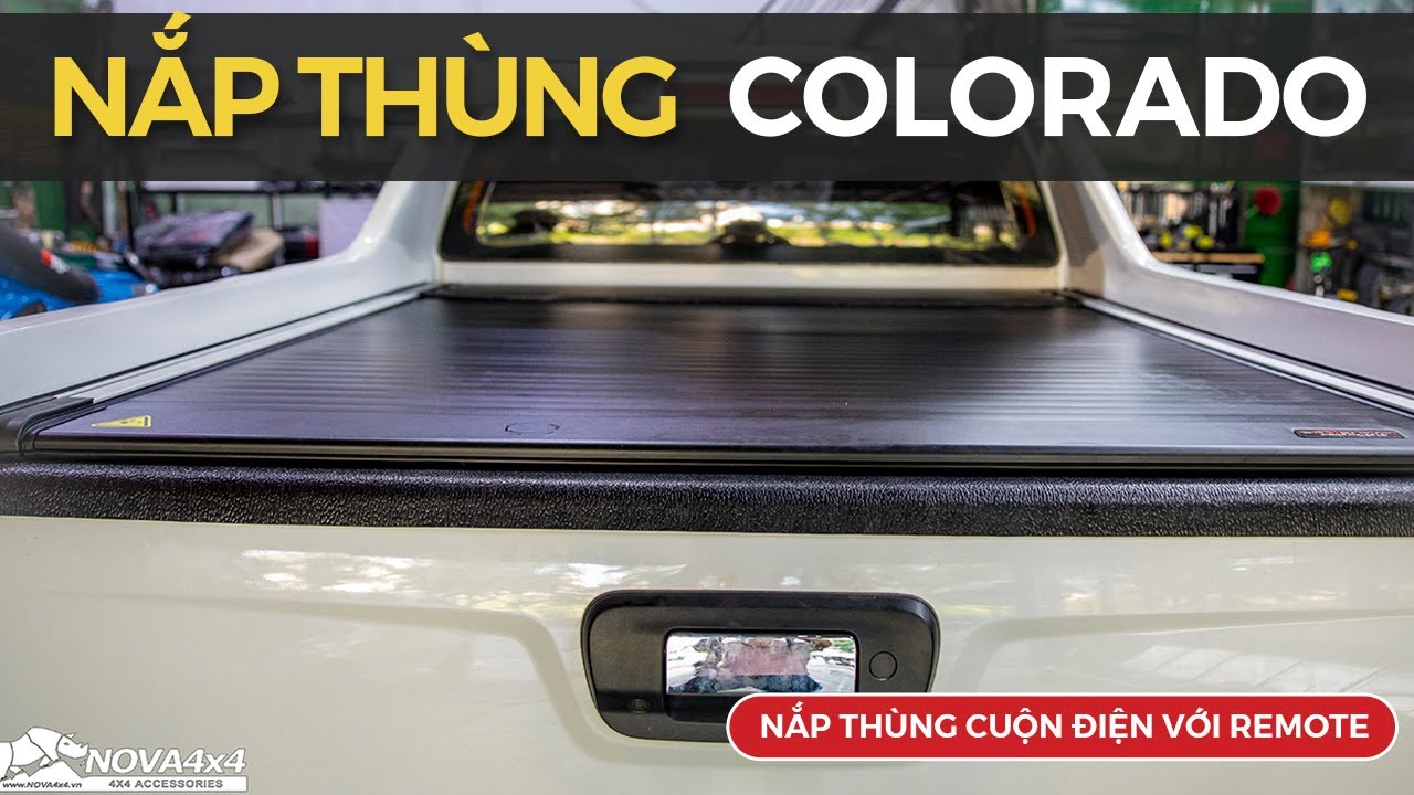 Lắp đặt nắp thùng cuộn điện Option4x4 cho bán tải Colorado High Country