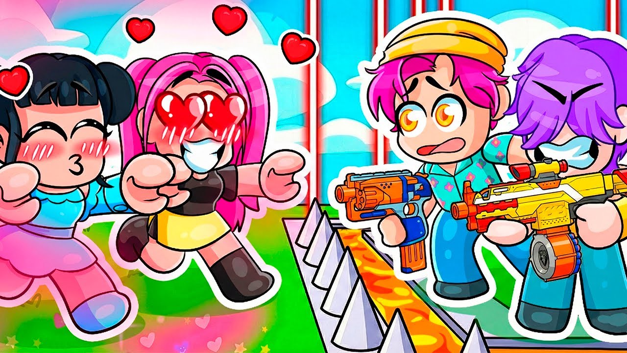Maldición de AMOR contra BASE SUPER SEGURA en ROBLOX!