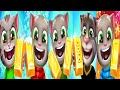 Talking Tom Gold Run New Update vs Christmas vs Wild West Chase vs Raccoons Boss Run vs China Update
