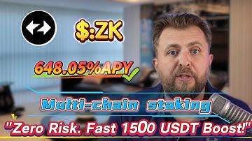 No Knowledge? No Problem! ZK Staking for 648.05% Yield, Financial Freedom