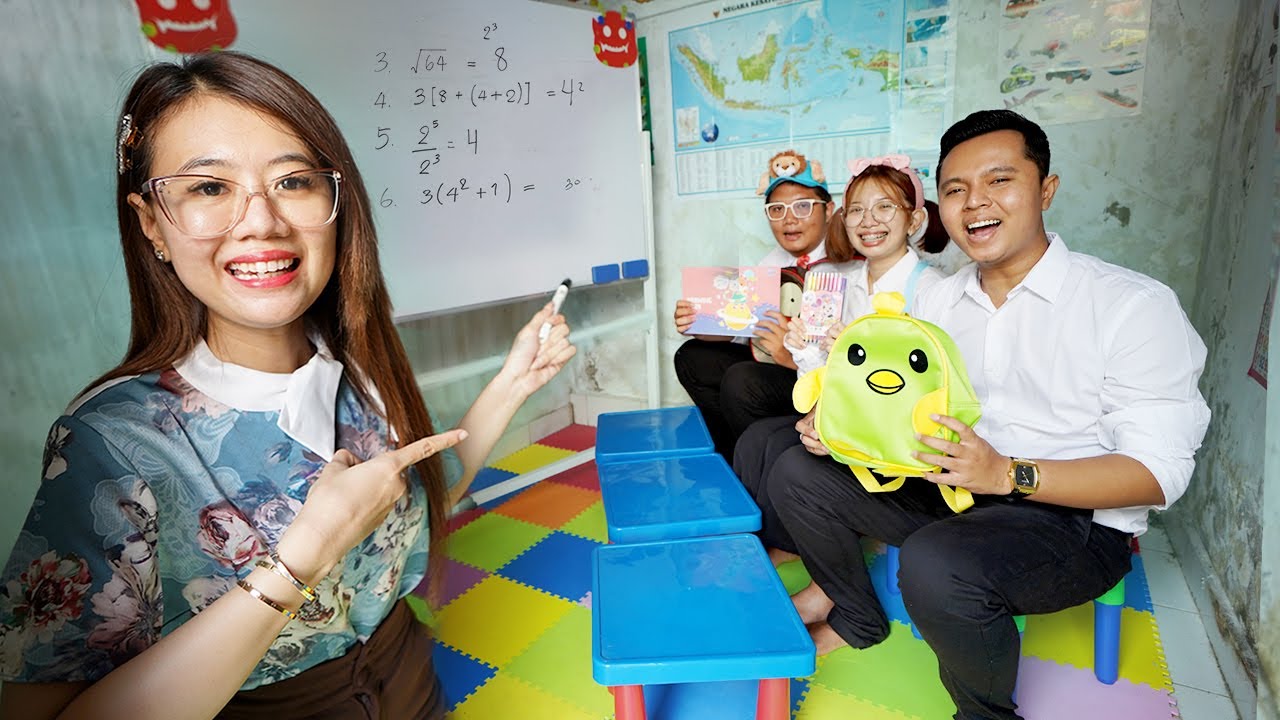 UBAH GUDANG JADI SEKOLAH PART 2!! DRAMA JADI ANAK SEKOLAH!!