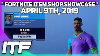 Fortnite Item Shop SOCCER SKINS ARE STILL HERE! [April 9th, 2019] (Fortnite Battle Royale)