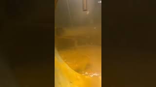 double effect evaporator working status