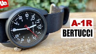 Bertucci A1R Field Comfort Watch Review  Extra Tough Field Watch!