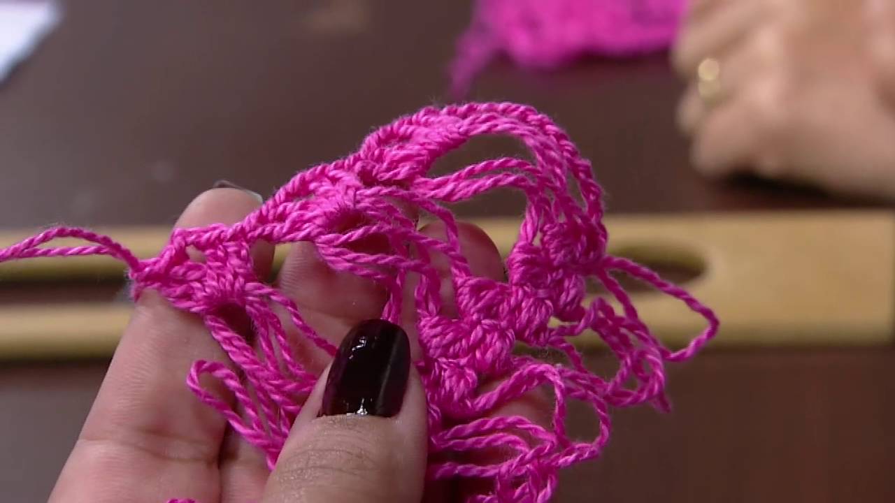 Mulher.com - 12/05/2016 - Crochê de grampo - Eliete Massi PT1