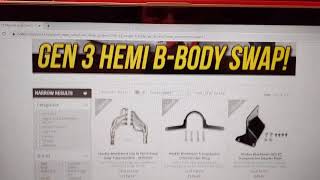 Questions and Parts! Easy Gen 3 hemi swaps!!!