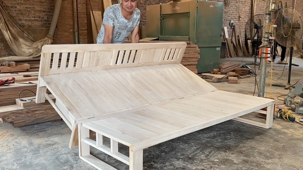 how to build a smart chair combination with bed - design ideas woodworking  project smart furniture