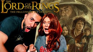 FIRST TIME WATCHING Lord Of The Rings : Fellowship Of The Ring | MOVIE REACTION (PART 1/2)