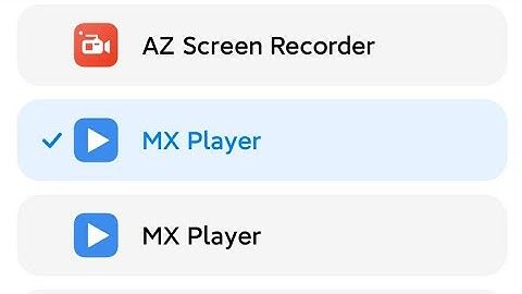 How to set mx player default video player in Xiaomi