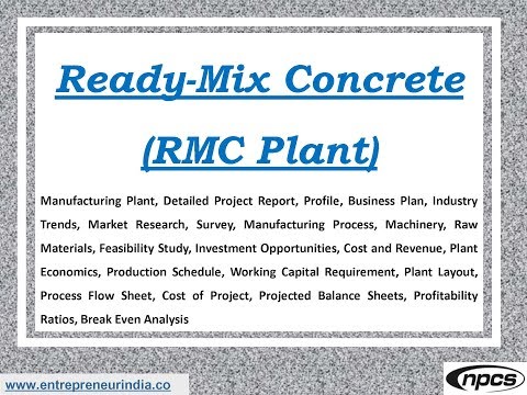 Ready Mix Concrete Flow Chart